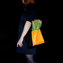 Įkelti vaizdą į galerijos rodinį, Shopping bag, pirkinių krepšys, Visų reikalų krepšys, oranžinė kišenė, ryškus, su atšvaitu