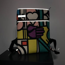Įkelti vaizdą į galerijos rodinį, ŽENKLAI / SIGNS Backpack - Neshkis kuprinė su atšvaitais reflective backpack