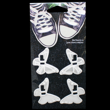 Įkelti vaizdą į galerijos rodinį, NAUJIENA! Atšvaitai batų raišteliams DRUGELIAI / Shoes reflectors BUTTERFLIES - Neshkis