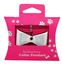 Įkelti vaizdą į galerijos rodinį, BANTUKAS atšvaitas pakabukas šunims / BOW Reflective Dog pendant - Neshkis