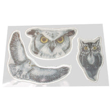 Įkelti vaizdą į galerijos rodinį, Pelėdos atšvaitų lipdukų rinkinys / Owls reflective sticker set - Neshkis
