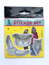 Įkelti vaizdą į galerijos rodinį, Pelėdos atšvaitų lipdukų rinkinys / Owls reflective sticker set - Neshkis