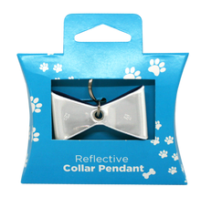 Įkelti vaizdą į galerijos rodinį, BANTUKAS atšvaitas pakabukas šunims / BOW Reflective Dog pendant - Neshkis