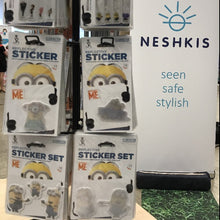 Įkelti vaizdą į galerijos rodinį, Linksmieji Pimpačkiukai atšvaitai lipdukai/ Reflective Laughing Minions sticker set - Neshkis