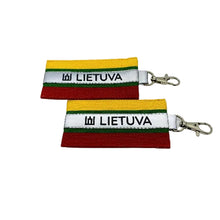 Įkelti vaizdą į galerijos rodinį, Trispalvė atšvaitas pakabukas Neshkis stilingas rankų darbo atšvaitas