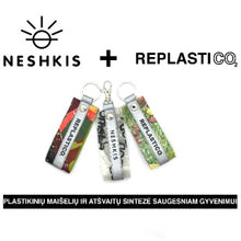 Įkelti vaizdą į galerijos rodinį, RE_PLASTICO atšvaitas pakabukas / RE_PLASTICO reflective pendant - Neshkis
